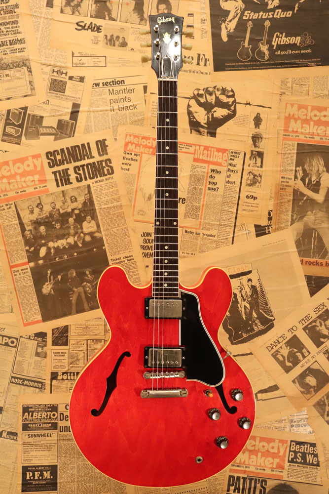 Gibson 1960y[ES-335TDC[“Only 21 Made with Watermelon Cherry Finish” |  GUITAR TRADERS TOKYO