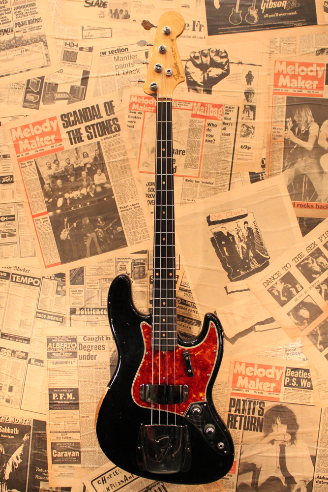 Fender タイプ JBKnob ジャズベースタイプノブ セット　Black ブラック　Inch インチ
