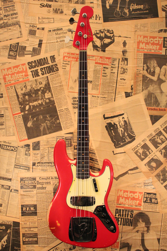 Fender 1962y[Jazz Bass[“Original Dakota Red”[Green Guard | GUITAR TRADERS  TOKYO