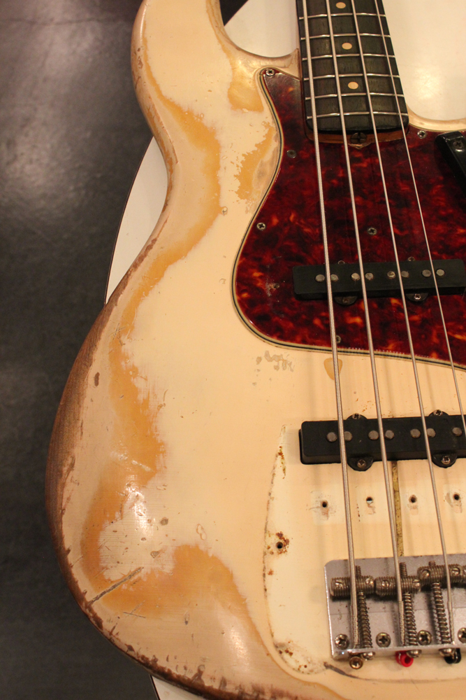 Fender 1962y[Jazz Bass[“Original Olympic White”[Slab Finger Board | GUITAR  TRADERS TOKYO