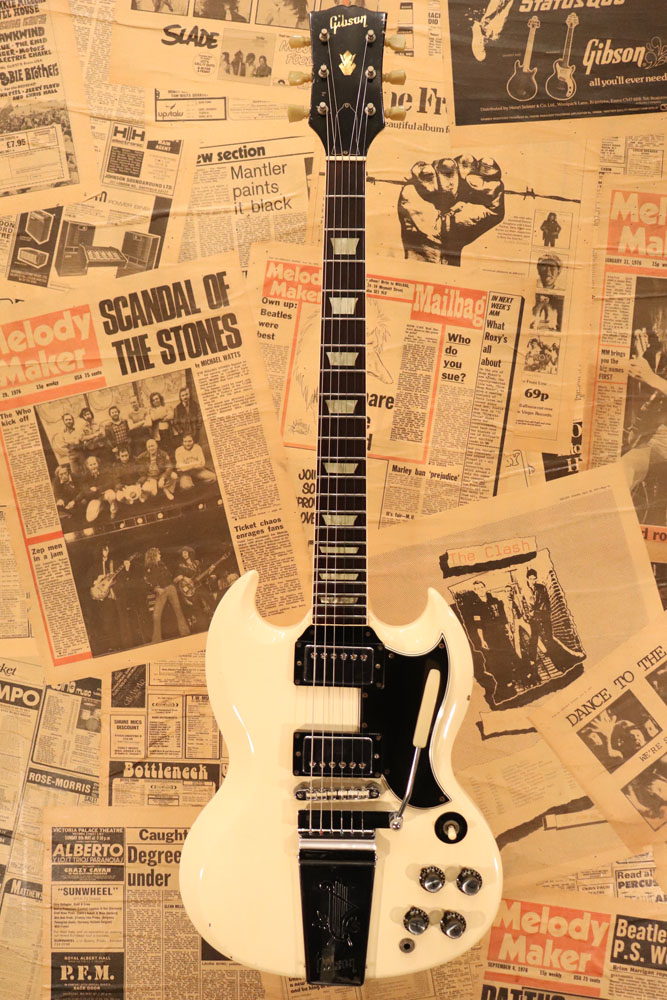 Gibson 1965y[SG Standard[“Original Polaris White” | GUITAR TRADERS TOKYO