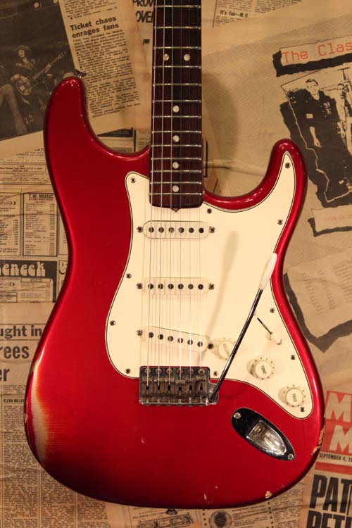 Fender 1966y[Stratocaster[“Original Candy Apple Red” | GUITAR 